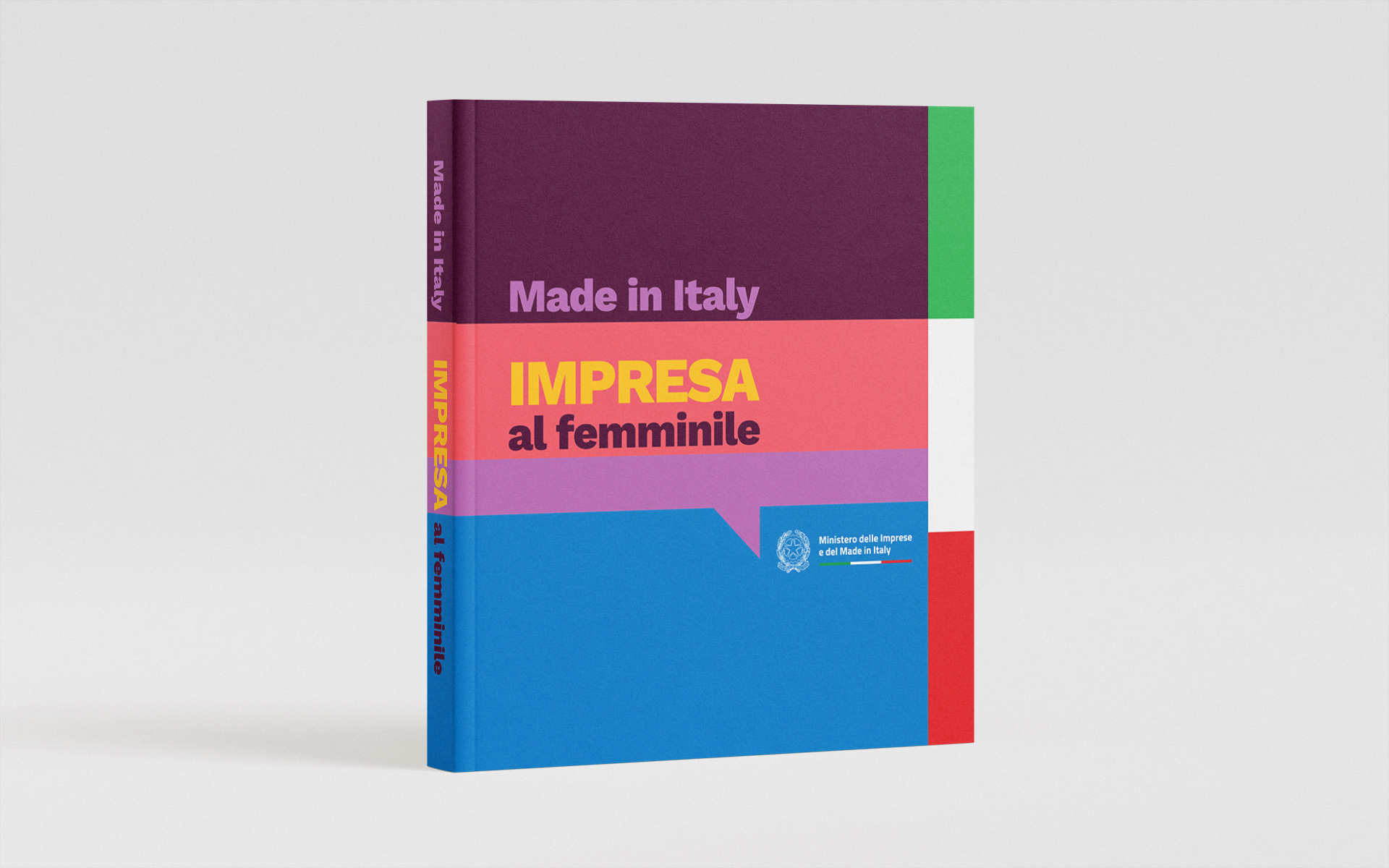 impresa al femminile mockup catalogo cover
